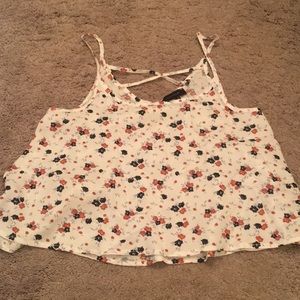floral tank top